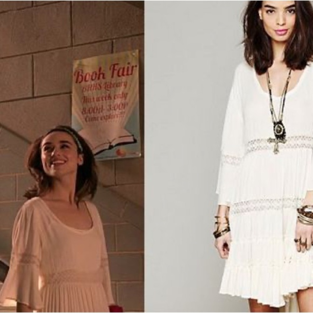 SOLD Allison Argent White free people dress
